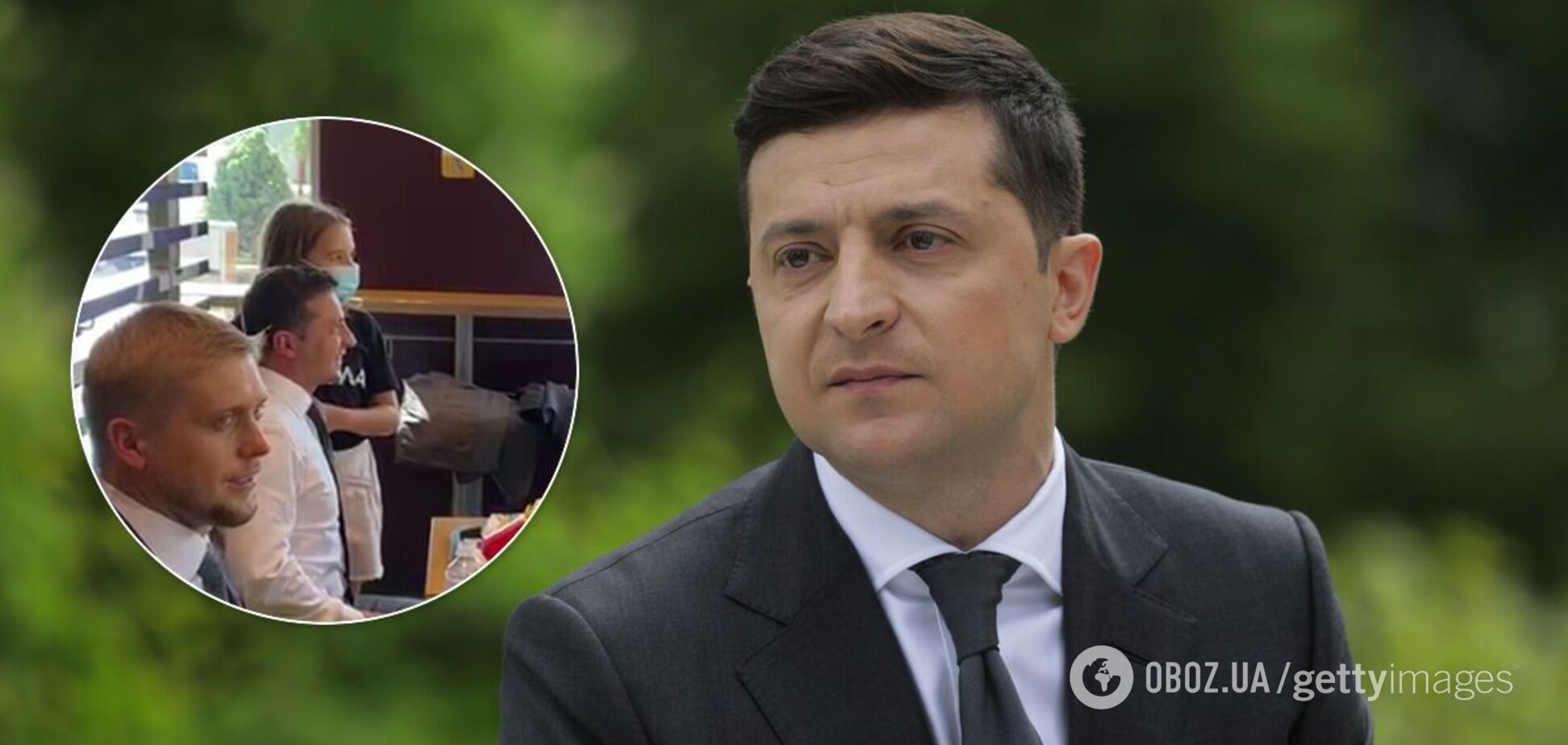 Зеленский в маске побывал в McDonald’s в Днепре