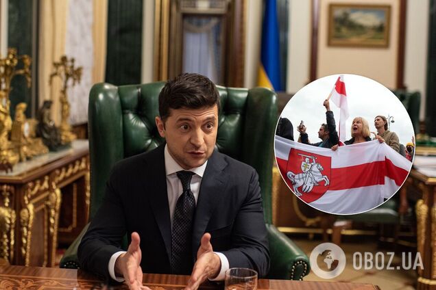 Зеленский заявил, что Украина не будет вмешиваться в выборы в Беларуси