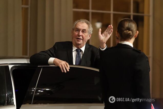 Земана госпіталізували з травмою