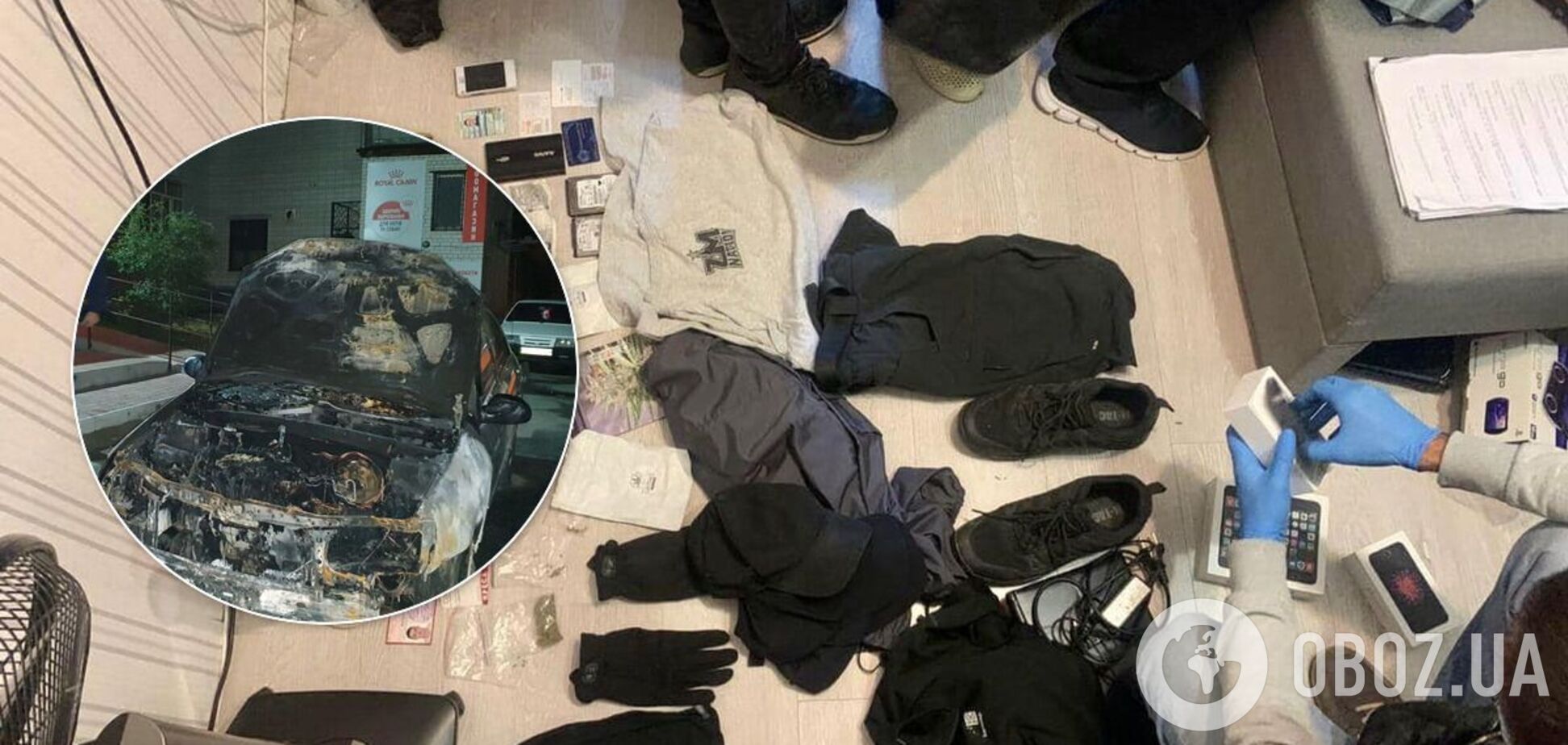 Поліція затримала мешканця Луганщини, який міг спалити авто Ткача