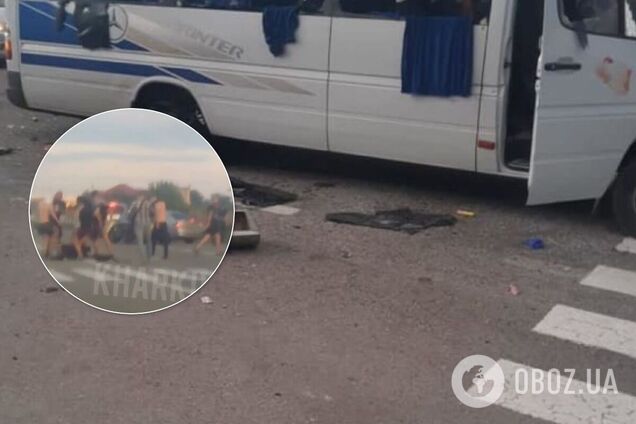 Автобус с людьми Кивы пытались поджечь