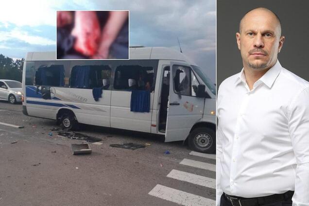 Под Харьковом расстреляли из автоматов автобус с людьми Кивы