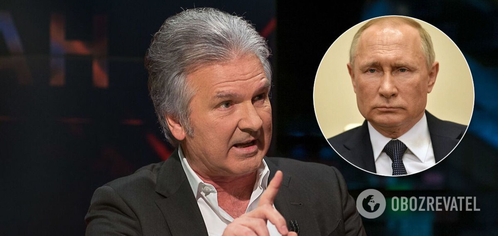 Юрій Швець та Володимир Путін