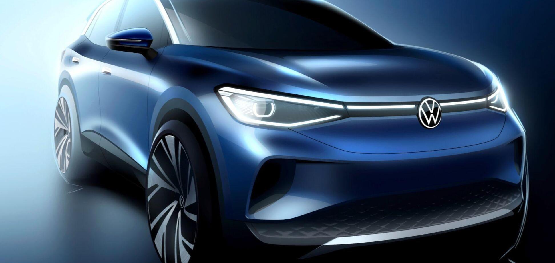 Електромобіль Volkswagen ID.4 показали на офіційних зображеннях. Фото: Volkswagen