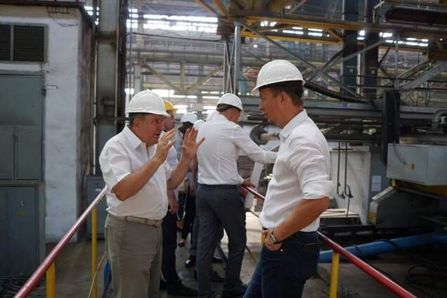 Николаенко посетил завод 'Океан'