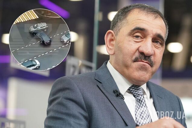 Юнус-Бек Євкуров потрапив у ДТП