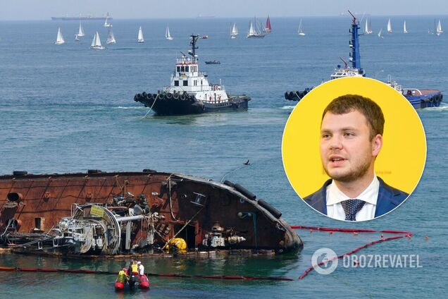 Поднятие танкера из акватории пляжа проводится без использования средств госбюджета