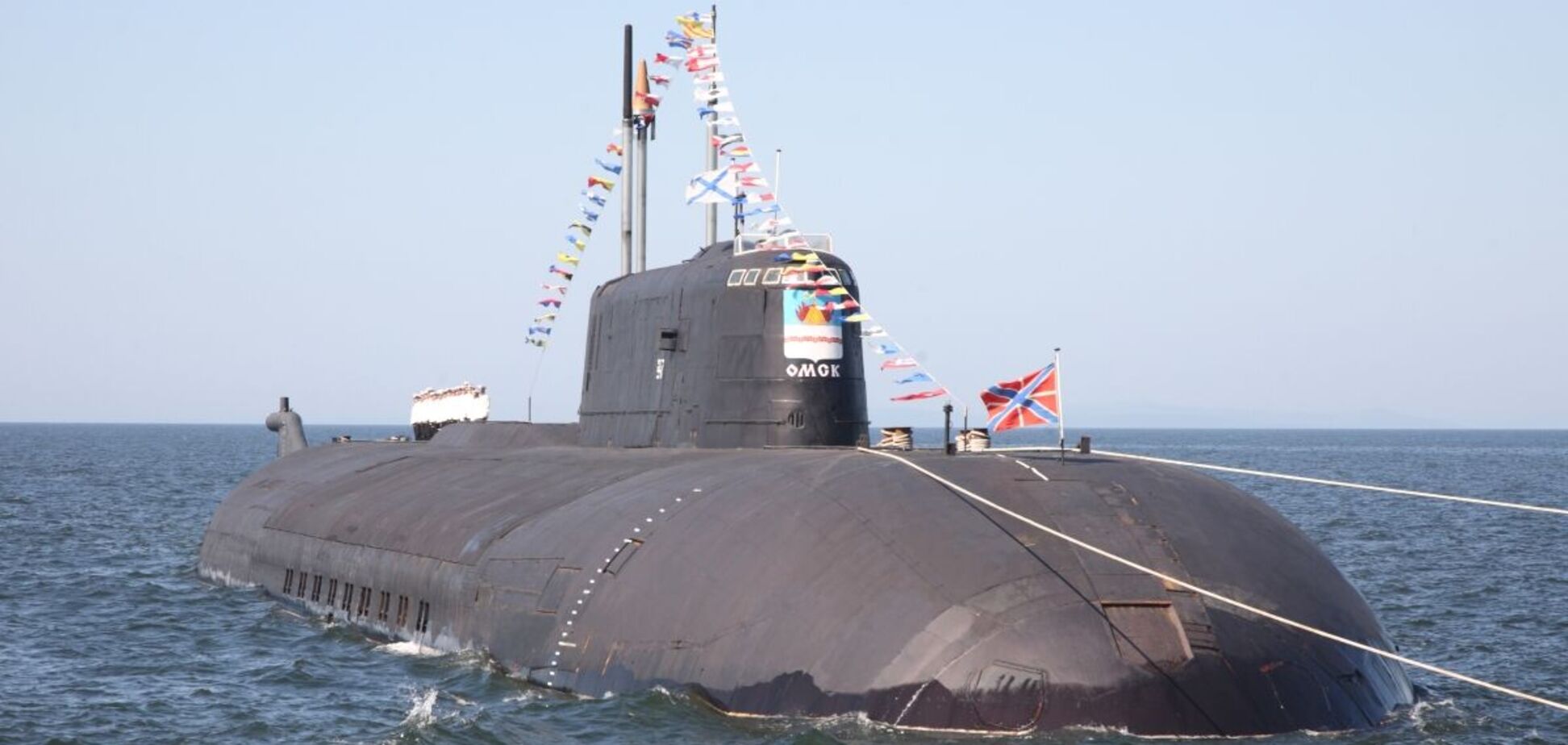 Атомная подлодка Омск всплыла возле Аляски