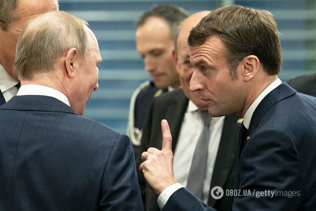 Макрон предостерег Путина от вторжения в Беларусь