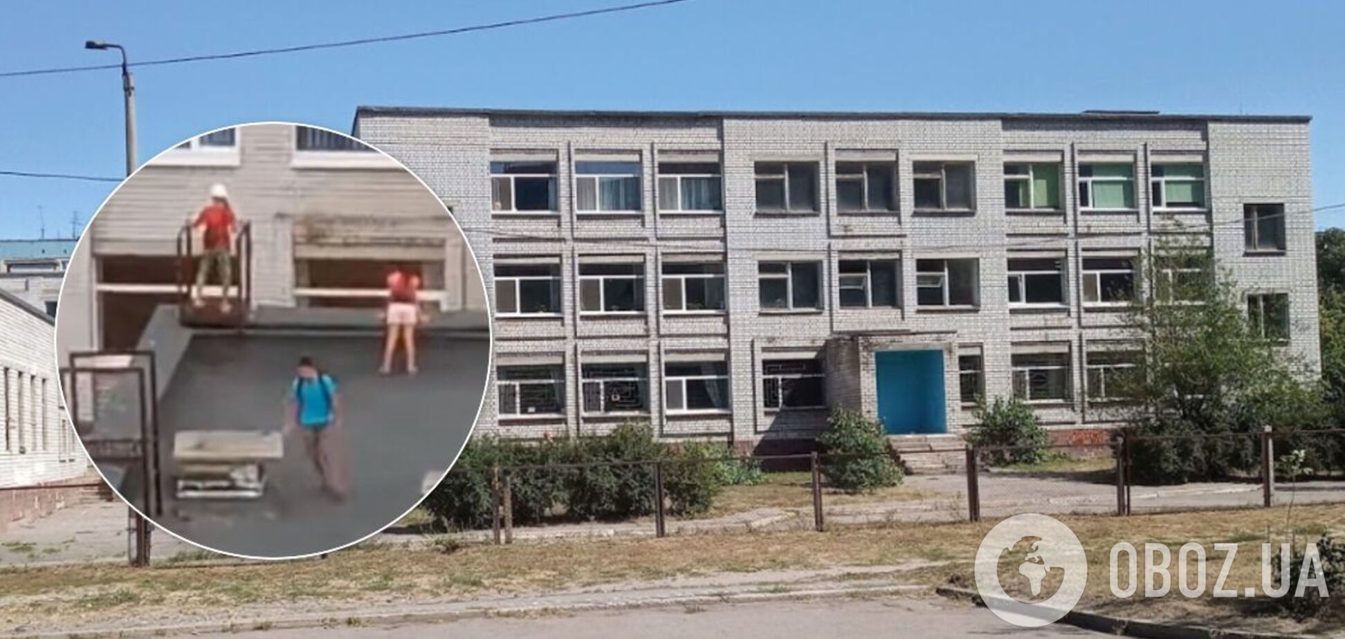 В Днепре дети устроили опасные развлечения на крыше школы