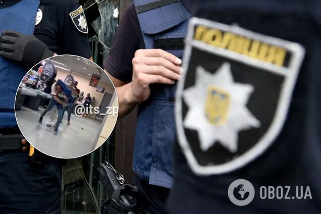 Полиция задержала дебошира в запорожском супермаркете