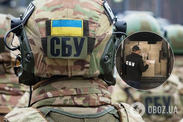 СБУ остановила контрабанду сигарет в Украину