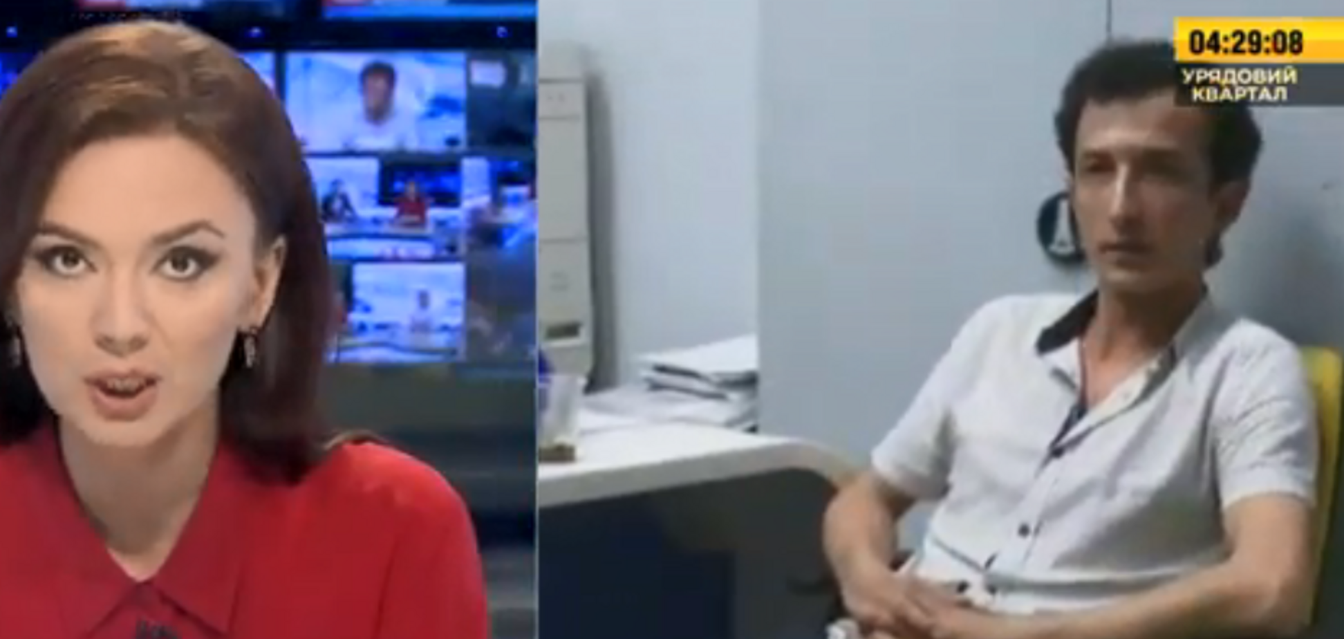 Киевский террорист в прямом эфире озвучил требования. Видео