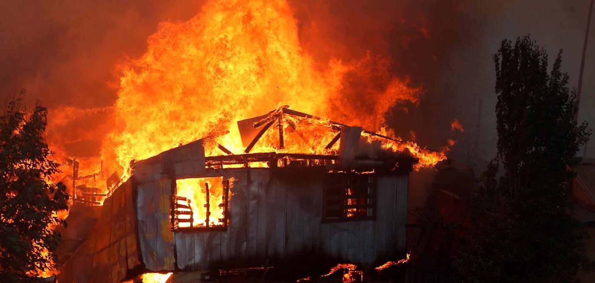 На Чернігівщині в пожежі загинула дворічна дитина