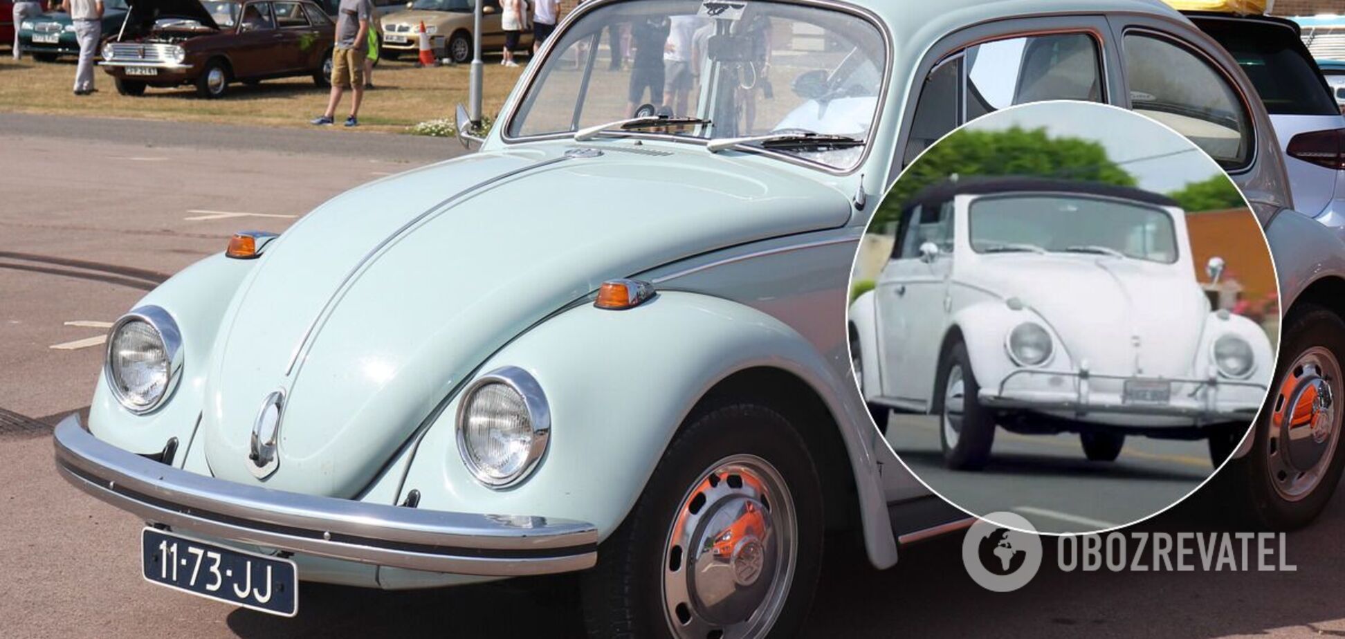 Американець самостійно створив величезний VW Beetle