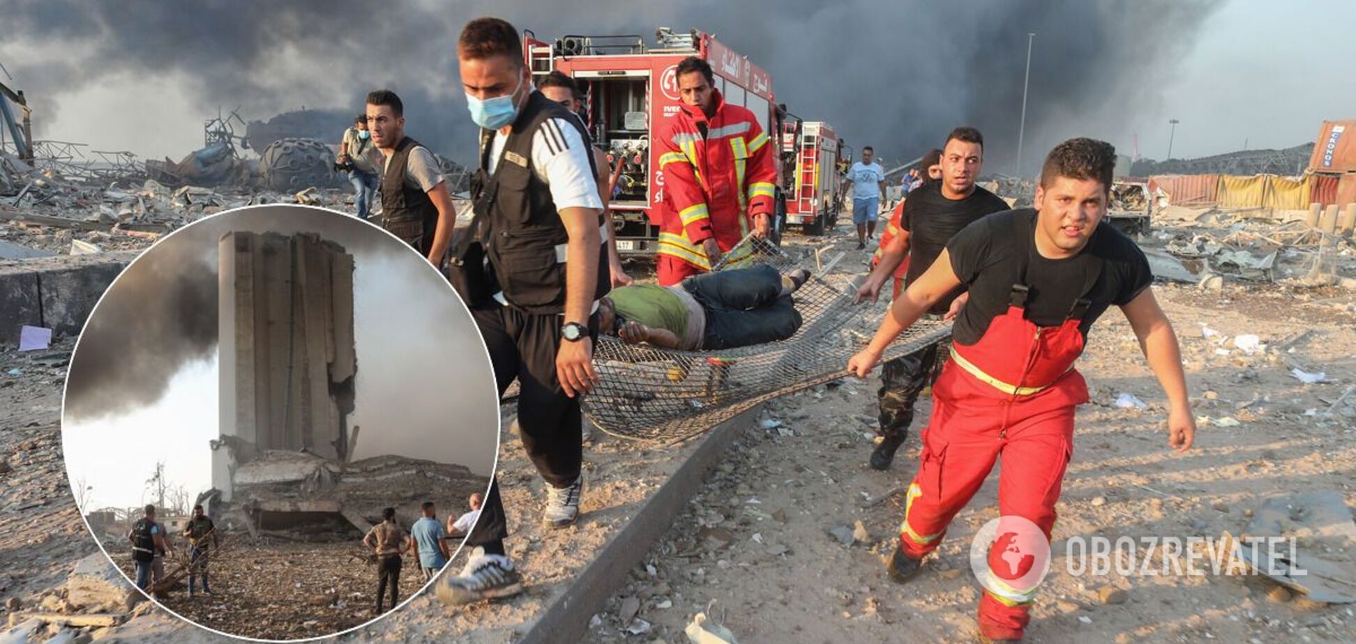 Щонайменше 10 людей загинули в результаті вибуху в Бейруті