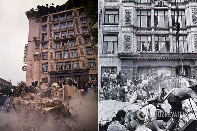 У Києві 31 рік тому колони головпоштамту задавили 11 осіб
