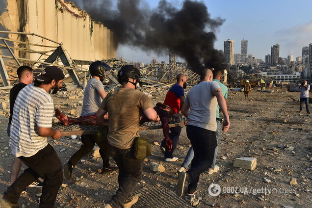 Вибух у Бейруті в Лівані