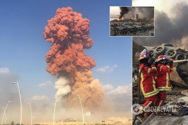 Вибухи сталися в порту Бейрута