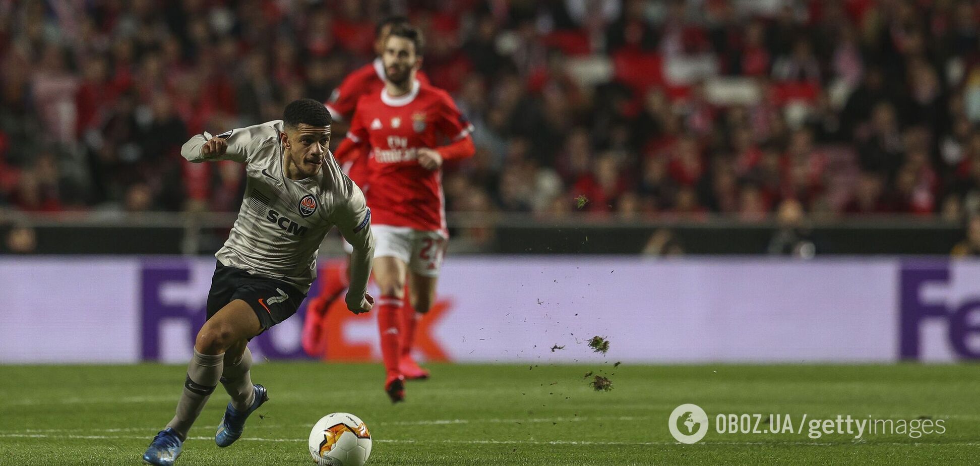 Тайсон у матчі проти 'Бенфіки'