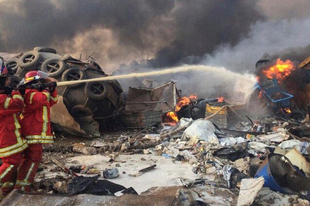 Появилось снятое погибшими жителями Бейрута видео взрыва