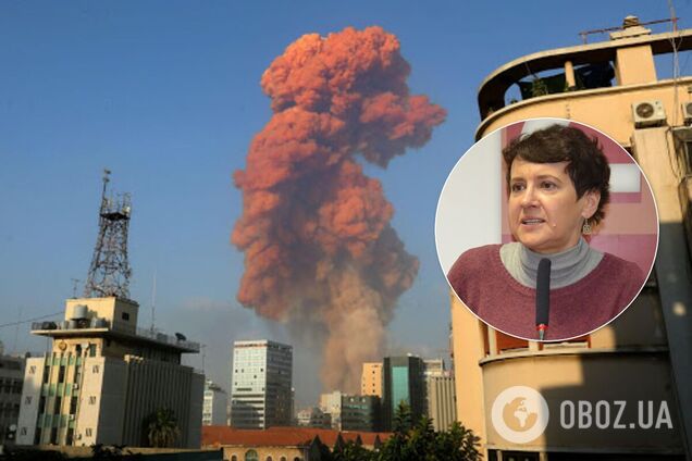 Оксана Забужко высказалась о трагедии в Бейруте