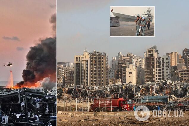 Взрыв в порту Бейрута