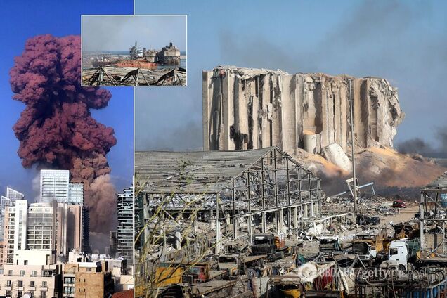 Взрыв в порту Бейрута