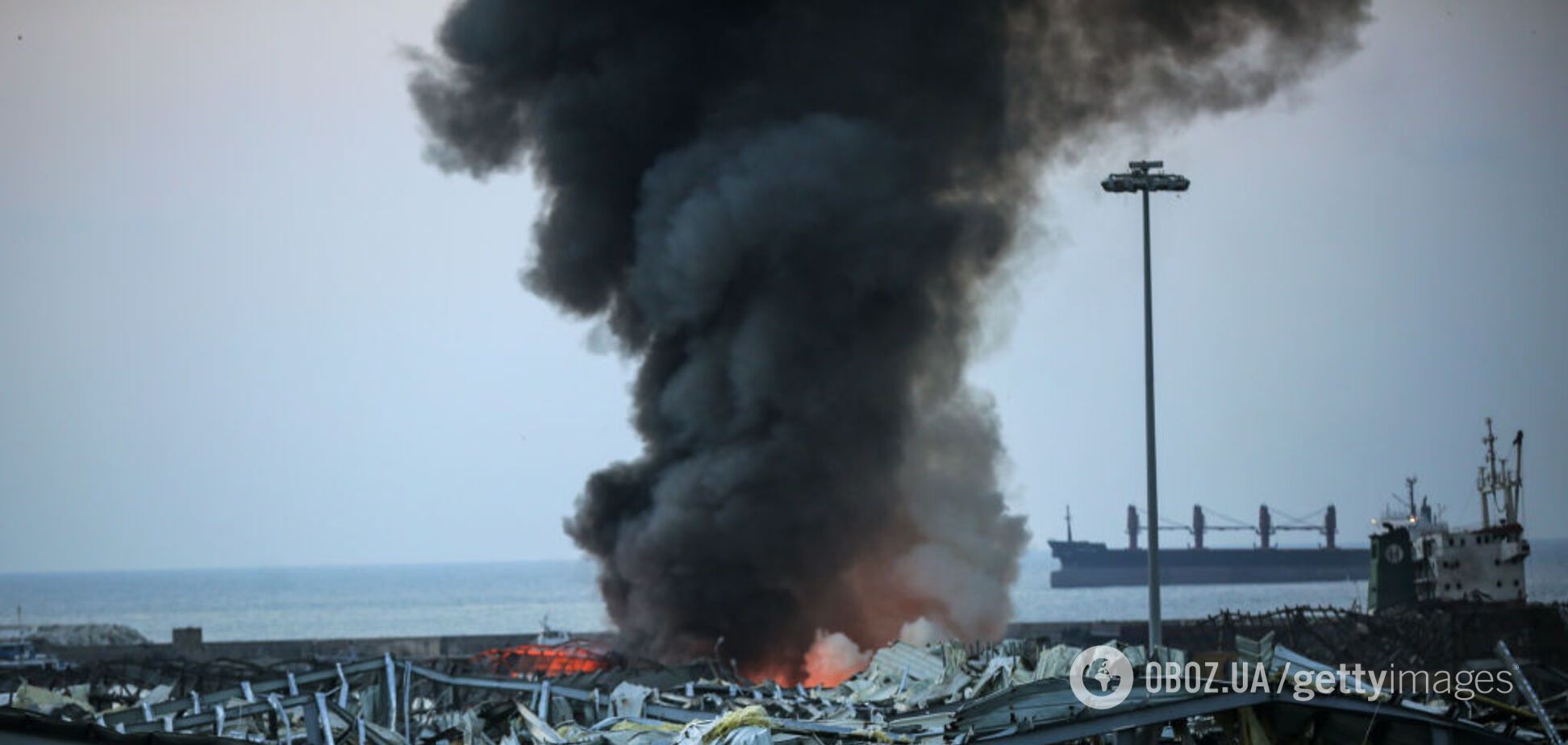 Українка стала очевидцем вибуху в Бейруті: будинок захитався, вибило вікна та двері