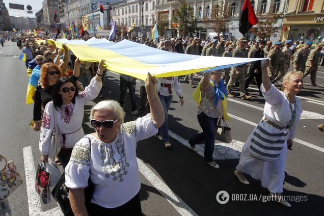 День Незалежності України відзначається щороку 24 серпня