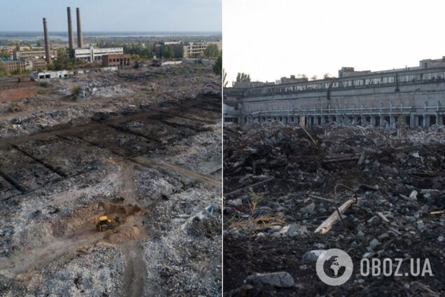 Зруйнований тракторний завод у Волгограді