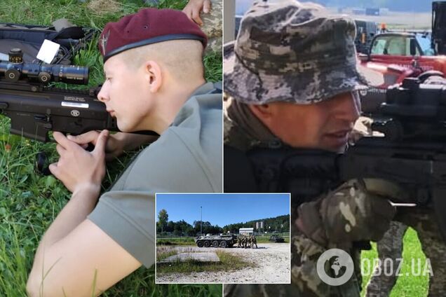 Воины ВСУ на учениях Saber Junction – 2020
