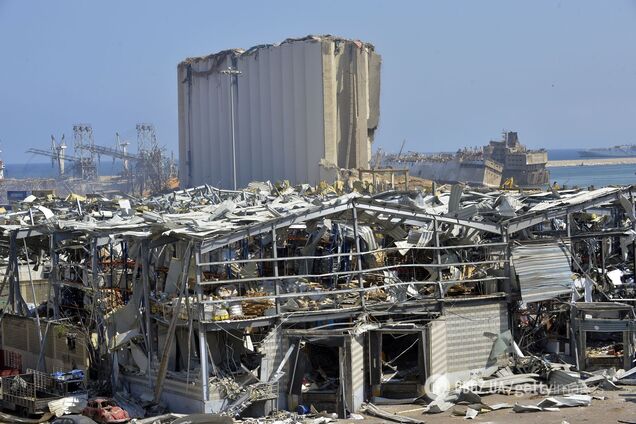 Разрушения после взрывов в Бейруте