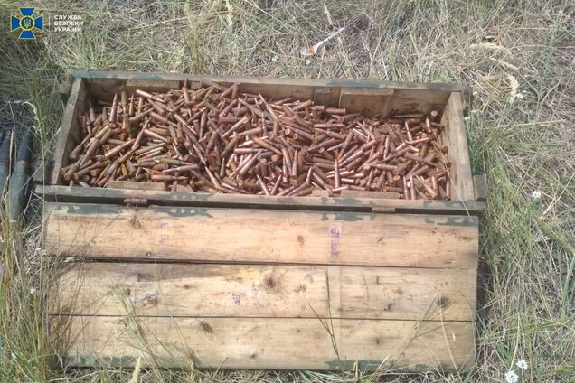 Патрони зі сховку терористів