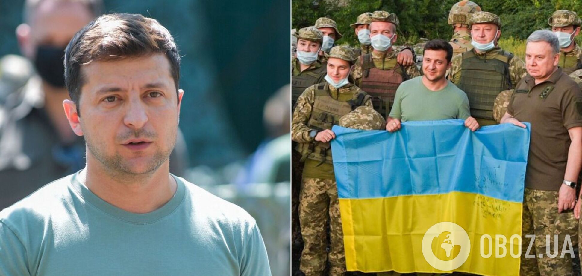 Владимир Зеленский провел два дня на Донбассе