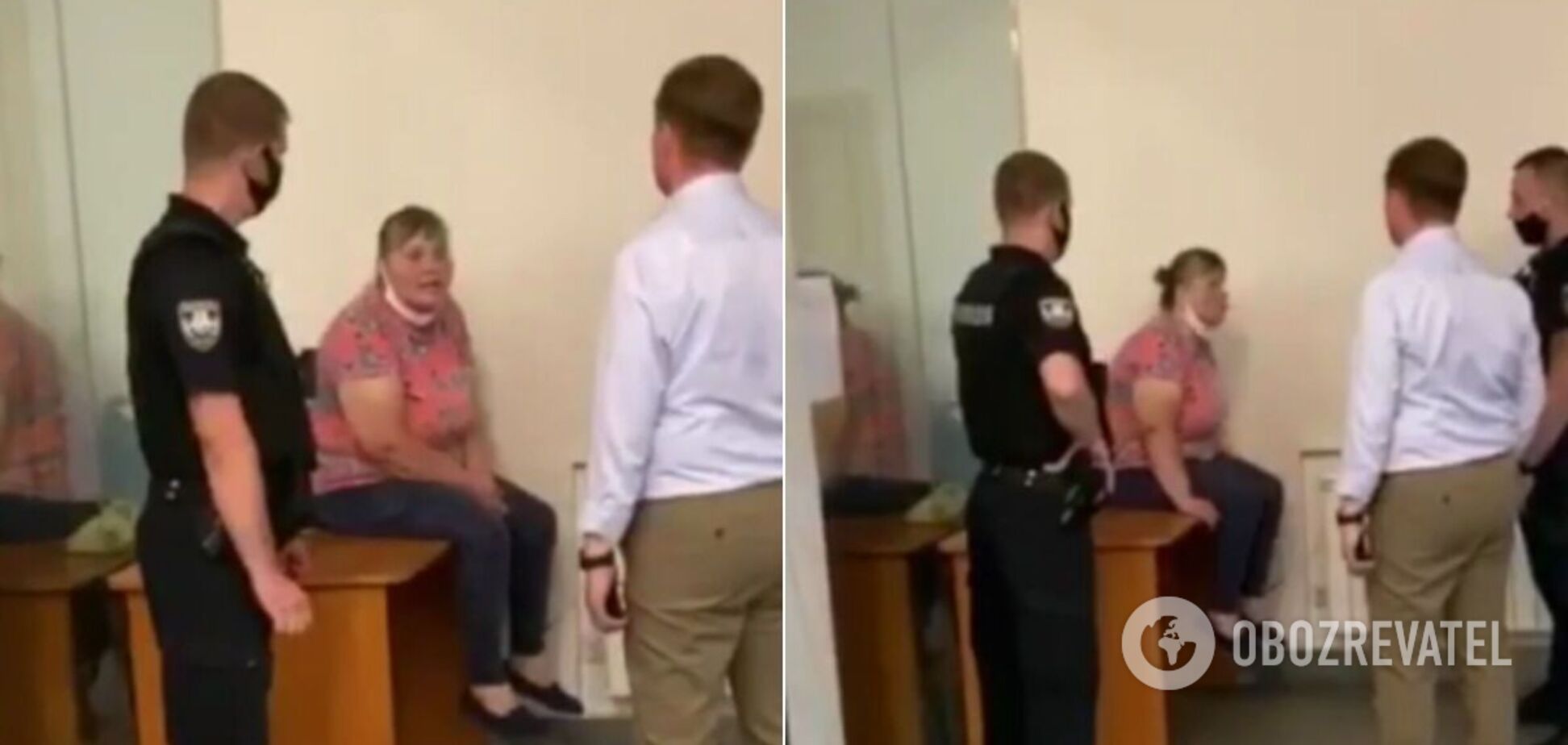 В Киеве в Офисе генпрокурора женщина пригрозила устроить самосожжение