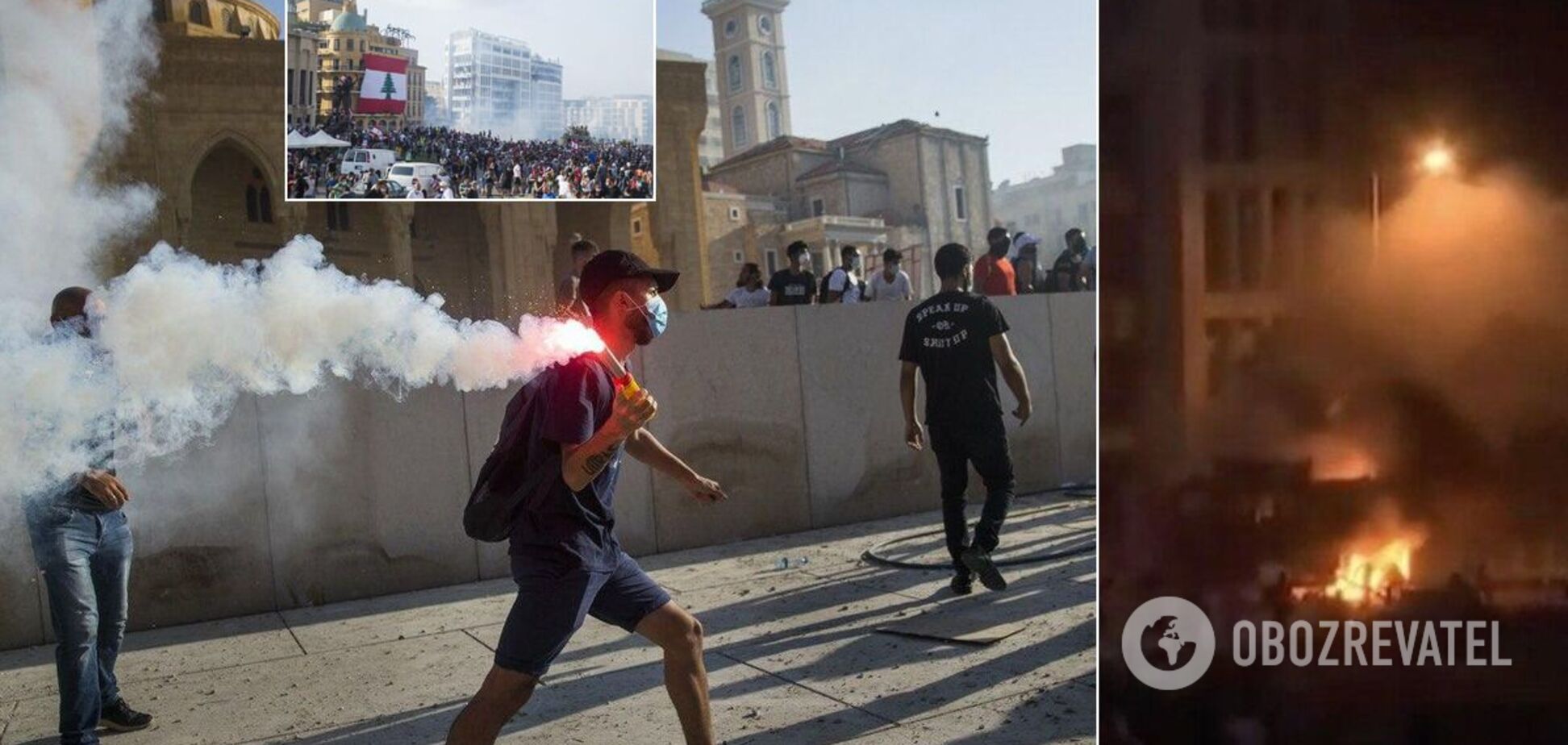 У Бейруті спалахнули криваві протести