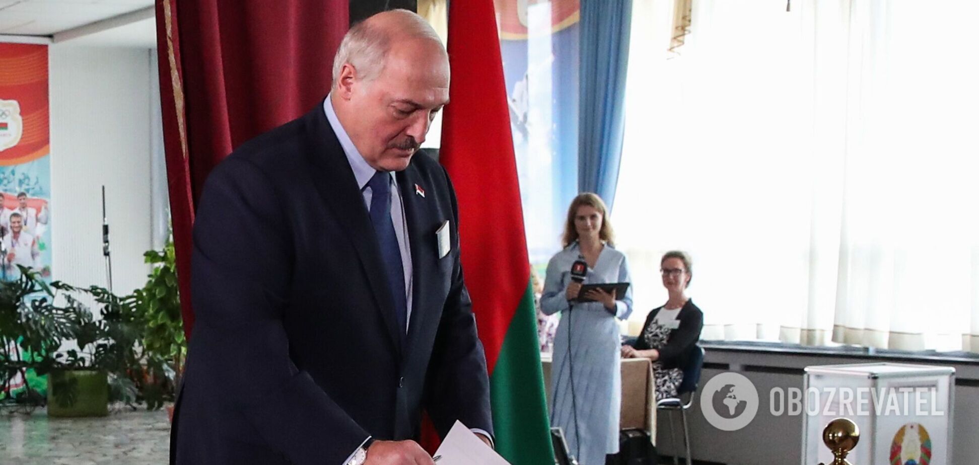 Олександр Лукашенко проголосував на виборах