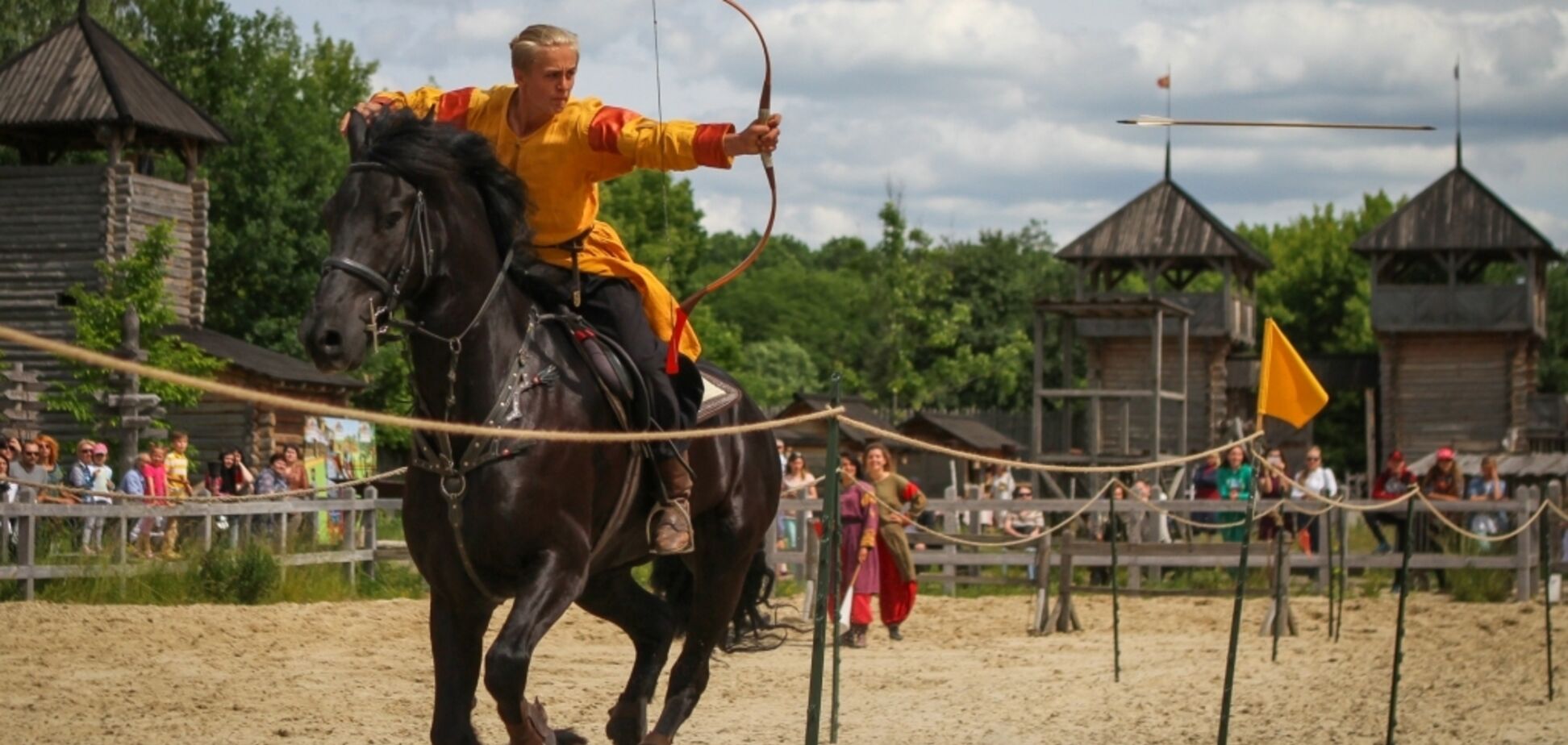 На Київщині пройде турнір кінних лучників