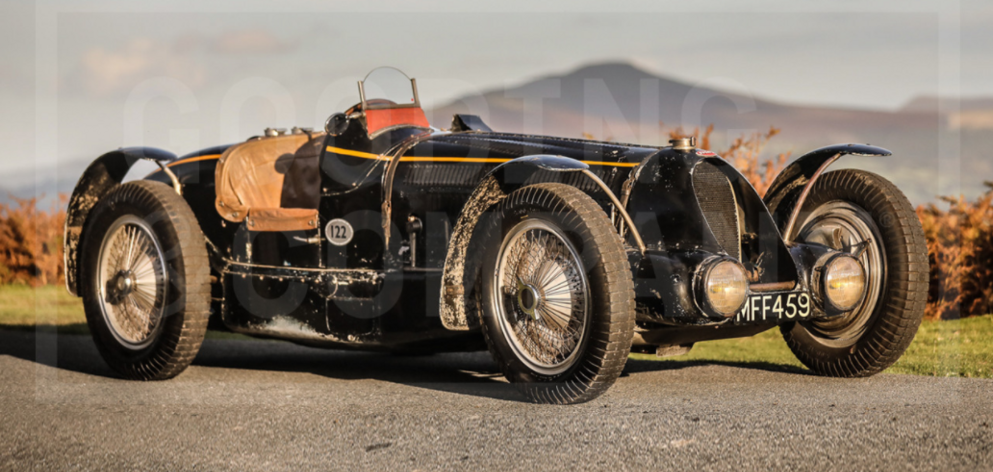 Bugatti Type 59 створений у 1934 році. Фото: goodingco.com