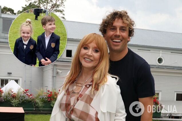 Алла Пугачева и Максим Галкин засветились на школьной линейке