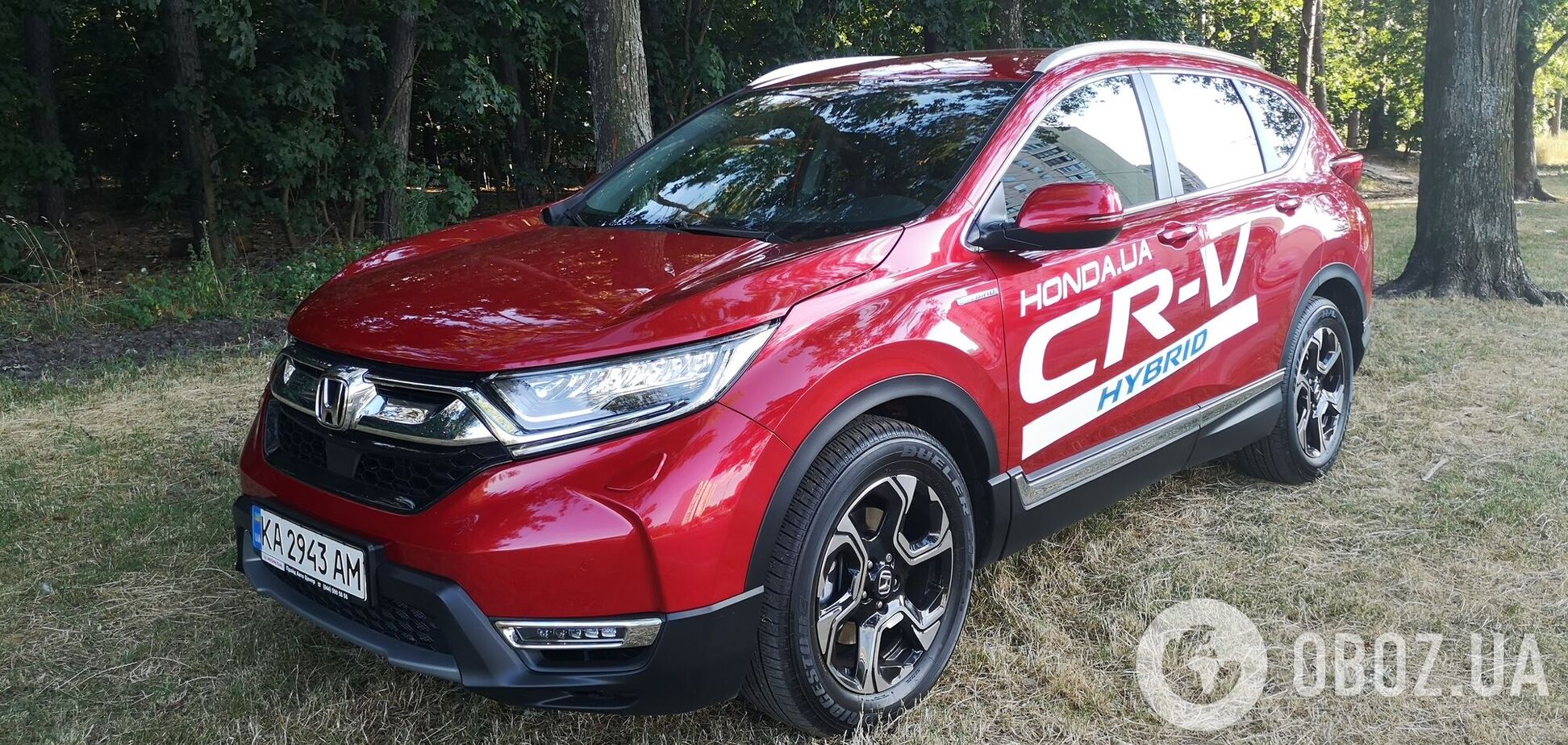 Шість літрів на 'сотню': тестуємо Honda CR-V Hybrid