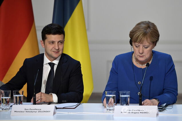 Владимир Зеленский и Ангела Меркель проведут телефонный разговор