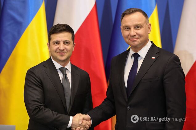 Владимир Зеленский и Анджей Дуда. Архивное фото