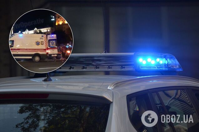 В центре Киева произошло ДТП