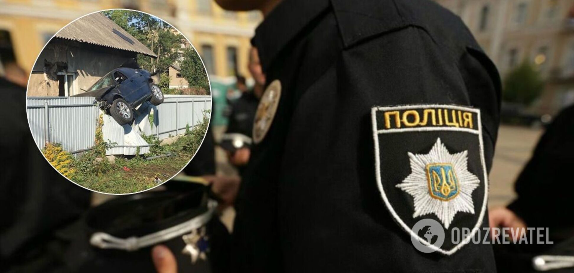 ДТП в Черновцах с полицейским