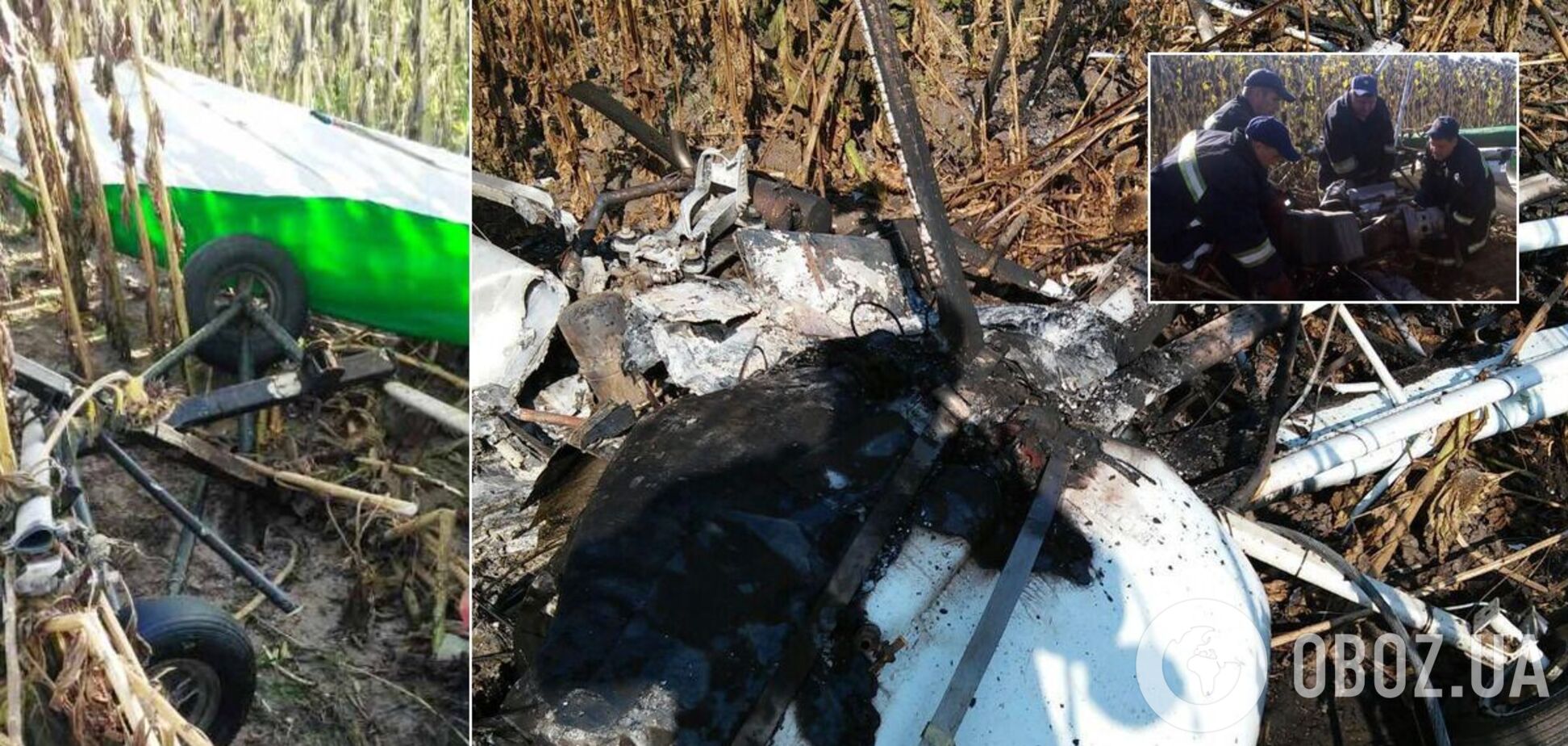 На Сумщине и Житомирщине погибли двое пилотов