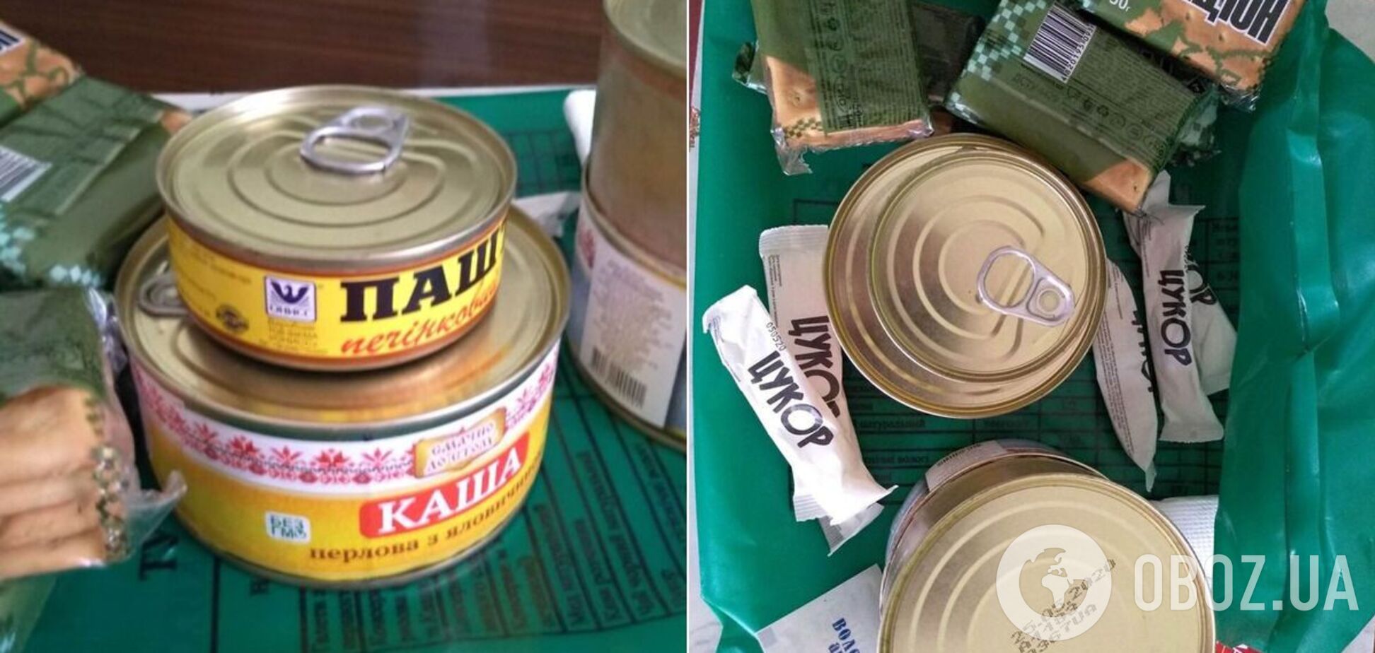 В сети пожаловались на сухпайки для ВСУ. Фотофакт