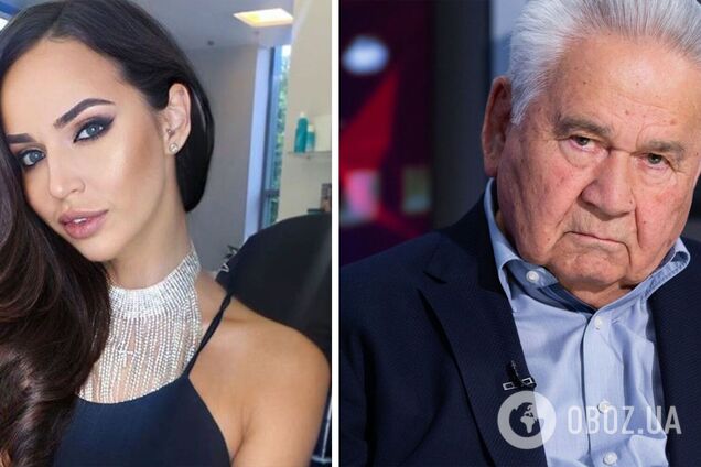 Представитель в составе Трехсторонней контактной группы в Минске Витольд Фокин и его внучка Мария Фокина