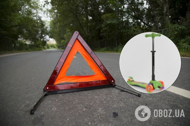 На Львовщине 19-летний водитель сбил и трижды переехал ребенка. Видео 18+